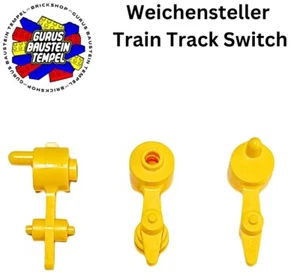LEGO 4 x Weichensteller Track Switch 2866 für Zug Weichen 7669 53407 53407 Train - Picture 1 of 1