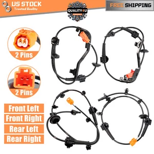 4 ABS Wheel Speed Sensor Fit For Honda FIT 2007 2008 Front Rear Right & Left - Picture 1 of 14