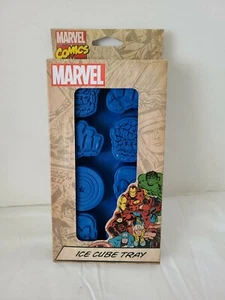 Marvel Comics Heroes Ice Cube Tray Mold Iron Man Hulk Captain America - Picture 1 of 4