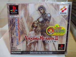 Vandal Hearts II 2 (1999) New Factory Sealed Japan Playstation 1 PS1 Import - Picture 1 of 2