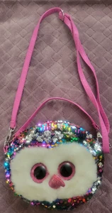 TY Beanie Boos Fashion Kids Purse with Reversible Sequins 6 Ways To Wear - Picture 1 of 3
