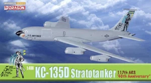 Dragon Warbirds 56277 USAF KC-135D 117TH KANSAS ANG 40TH ANNIVERSARY model 1:400 - Picture 1 of 5