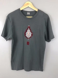 Wilsons Leather Mens Vintage T-Shirt Grey SZ S/M - Foto 1 di 8