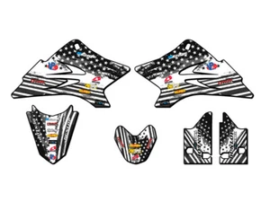 2006-2022 TTR 50 MERICA Grey Senge Graphics Kit Compatible with Yamaha - Picture 1 of 10