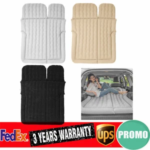 Car Air Bed Air Mattress Backseat Inflatable Cushion + Pump for SUV/Truck/Van US - Picture 1 of 53