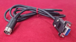 Acorn BBC to AKF30 & AKF40 6pin DIN-9way D-Type Female Monitor Cable/Lead 1.8m - Picture 1 of 2