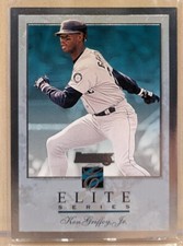 1996 Donruss THE ELITE SERIES #70 Ken Griffey Jr HOF RARE ICONIC INSERT /10000