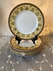 Wedgwood India Inglaterra 1996 Bone China Juego de 8 platos de postre para ensalada 8 1/8" - Imagen 1 de 11