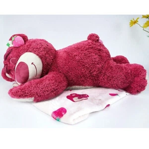 Disney Toy Story Lotso Bär Erdbeere Plüschkissen Kissen Schlafspielzeug 50 cm - Bild 1 von 4