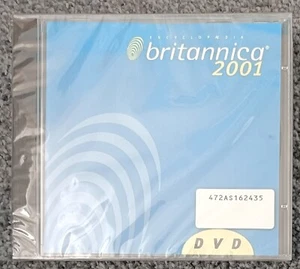 Encyclopedia Britannica 2001 DVD Windows Disc 🌟 Brand New - Picture 1 of 2