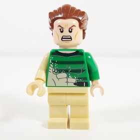 Lego Sandman Minifigure Marvel Super Heroes Ultimate Spider-Man 76037 sh0191