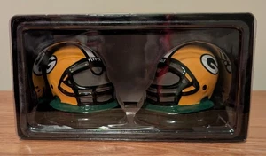 NFL GREEN BAY PACKERS HELMET SALT & PEPPER SHAKER SET - Picture 1 of 6