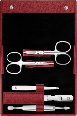 Zwilling Maniküre Pediküre Set 5tlg. mit Nagelschere, Leder Kosmetikprodukte - Bild 1 von 3