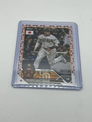 2023 Topps Japan Edition Cherry Blossoms /99 Manny Machado #206 - Image 1 of 2