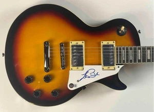 Les Paul Signed Electric Guitar Beckett Authentication - Picture 1 of 3