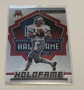 Panini Mosaic Roger Staubach HoloFame 2022 #HF-14 Dallas Cowboys - Imagen 1 de 2