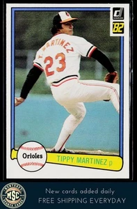 Tippy Martinez 1982 Donruss #205 Baltimore Orioles - Picture 1 of 2