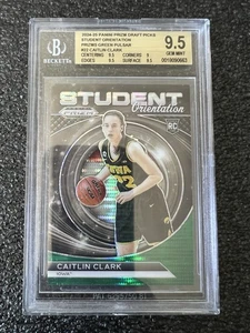 2024-25 Prizm DP #22 Caitlin Clark Orientamento Pulsar Verde RC #/25 GEM MINT 9,5 - Foto 1 di 7