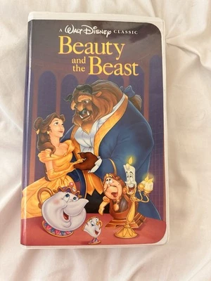 Vintage Disney VHS–Beauty and the Beast (1992 Black Diamond Classics Coll #1325) - Image 1 of 4
