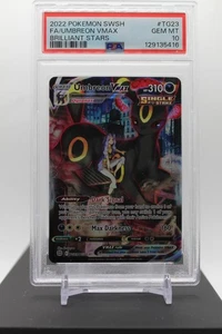 PSA 10 - UMBREON VMAX TG23 - 2022 POKEMON SWSH BRILLIANT STARS Entrenador Galería - Imagen 1 de 1