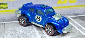 HOT WHEELS SPOILERS EVIL WEEVIL REDLINE BLUE - Picture 1 of 11