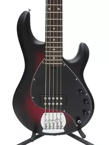 E-Bassgitarre Sterling von MUSICMAN SUB STINGRAY5 Red Burst 5 Saiten GEBRAUCHT - Bild 1 von 8