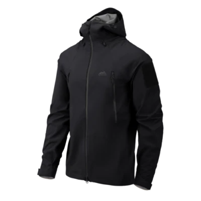 Helikon Tex Squall Hardshell Jacke Nässeschutz Regenjacke wet weather Schwarz - Bild 1 von 4