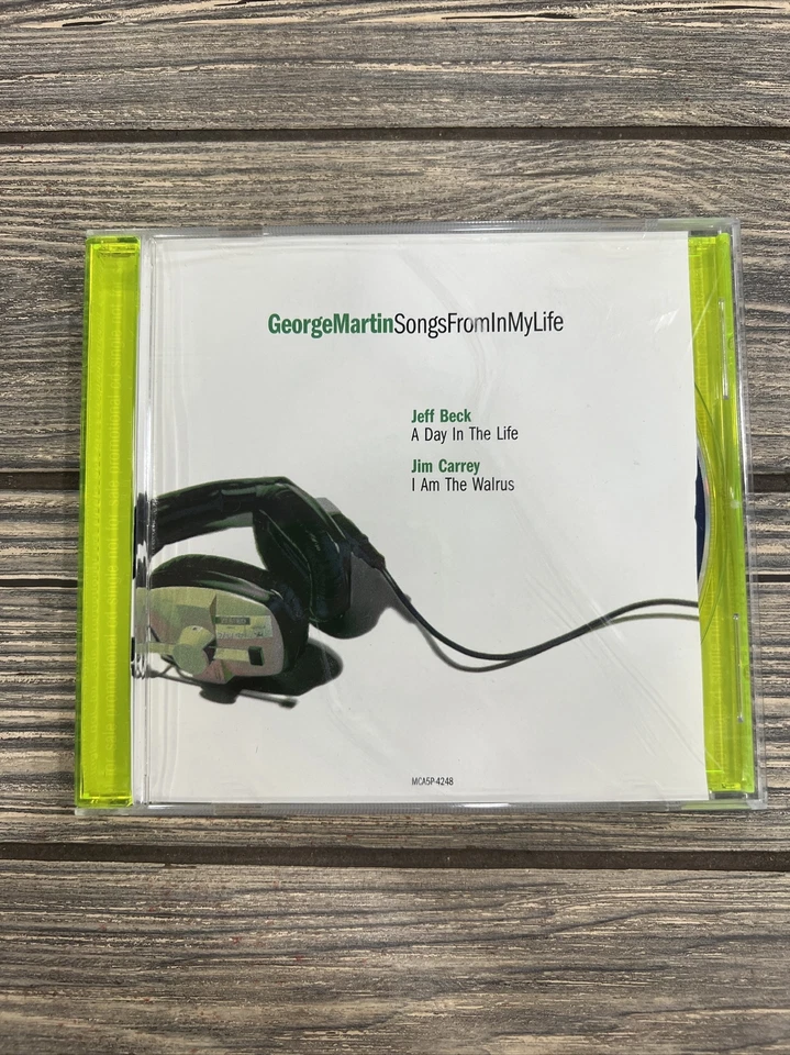 ДЖОРДЖ МАРТИН: ПЕСНИ ИЗ МОЕЙ ЖИЗНИ, J. BECK, J CARREY, 1998, ПРОМО, СИНГЛ CD - Изображение 1 из 3