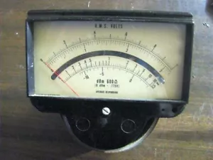 Vintage Meter Multimeter Voltimeter Electrónico - Ohmeter - Picture 1 of 1