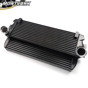 Front Mount Intercooler Kit Black Fit For BMW F01 F06 F07 F10 F11 F12 #200001069 - Foto 1 di 11