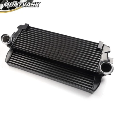 Front Mount Intercooler Kit Black Fit For BMW F01 F06 F07 F10 F11 F12 #200001069 Foto 1 de 4