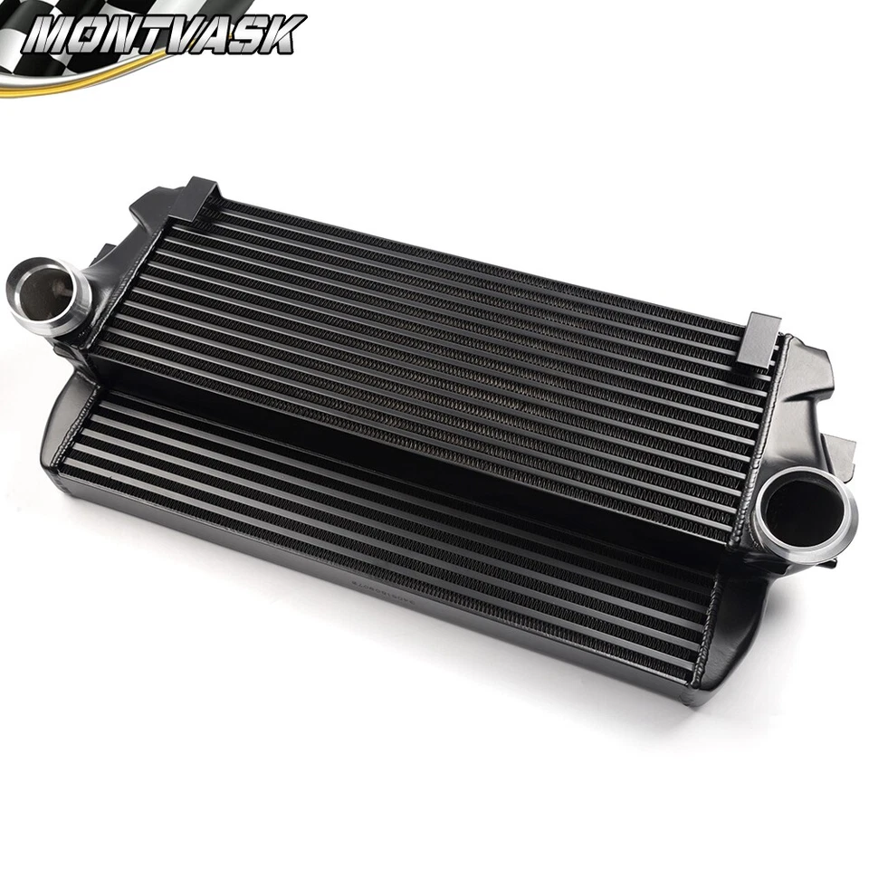 Kit de intercooler de montaje delantero negro apto para BMW F01 F06 F07 F10 F11 F12 #200001069 Foto 1 de 4