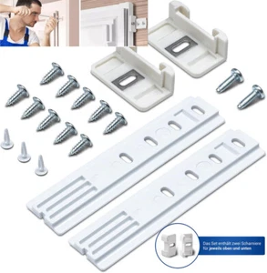 2tlg Schleppscharnier Kühlschrank Schlepptür Türmontage Set 9086322 1878730 - Bild 1 von 11