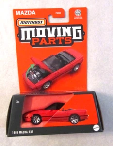 Matchbox Moving Parts Red  1988 MAZDA RX7 ~ 2024 ~ NIP - Picture 1 of 1