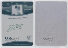 2008 2007 USA Baseball National Teams On-Card Signatures 1/1 Josh Romanski Auto