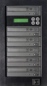 MediaStor #a06 1-5, 1 to 5 Target 24X DVD LiteOn Burner Duplicator Replication - Picture 1 of 1