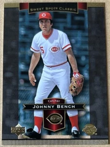 JOHNNY BENCH HOF 2003 UD SWEET SPOT CLASSIC #47 NM-MT Zustand - Bild 1 von 2
