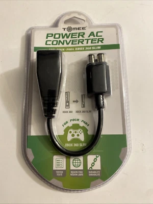 Xbox Slim Power AC Converter Tomee New Sealed - Image 1 of 4