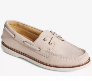 NEW Womans Size 9 Sperry Gold Cup A/O 2 Eye Rose Leather Boat Shoe Pink STS87110 - Picture 1 of 7