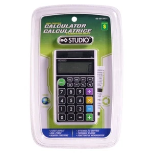 Studio Dual Powered Calculator Case of 12 FREE SHIPPING - Picture 1 of 3