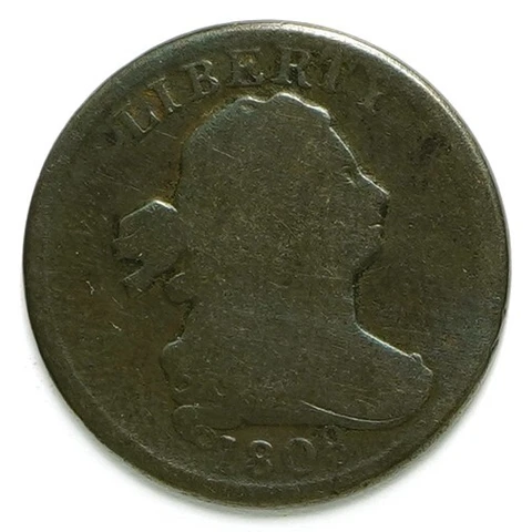 1808 Draped Bust Half Cent Cover