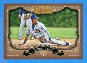 Topps Gypsy Queen Sliding Stars 2012 #SC Starlin Castro Cubs - Imagen 1 de 1