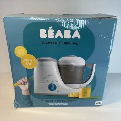 BEABA  BABYCOOK 4 IN 1 ORIGINAL BABY FOOD STEAMER BLENDER REHEATS DEFROSTS  - Image 1 of 4
