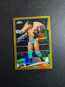 2014 Topps Chrome WWE - #65 Darren Young Golf Refractor /50 - Picture 1 of 4