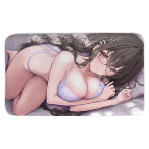 Gafas de anime niña alfombra de baño juego de cartas alfombra de juego anime alfombra de juego reposamuñecas - Imagen 1 de 6