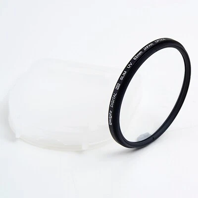 IGADGITZ SLIM 62 mm UV DIGITAL HD FILTRO DE VIDRIO + ESTUCHE #AD075 - Imagen 1 de 2