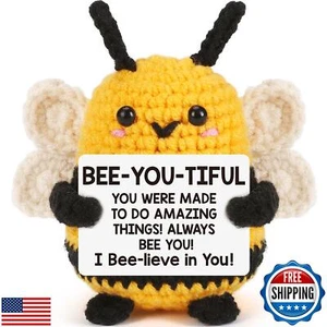 LEJIAJINW Emotional Crochet Easter Bee Gifts for Women Mom Mothers Day Grandm - Picture 1 of 5