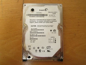 Seagate 60GB IDE PATA 2.5" Laptop Hard Disk Drive HDD ST960822A (I112-A) - Picture 1 of 3