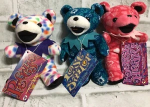 Ours dansants de collection Grateful Dead cœur fou marin perdu et Peggy O - Photo 1/2