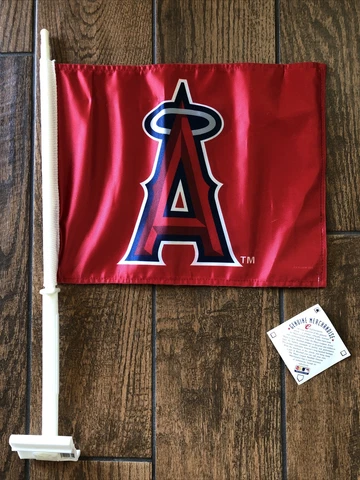 Los Angeles Angels Car Flag [NEW] MLB Truck Auto Banner Decal Cover